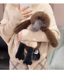 Poupées animales émotionnelles en peluche, mignons moutons doux, petits canards, animaux en peluche - Product Image 2