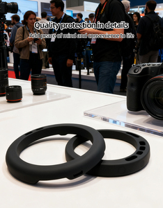 Tùy Chỉnh Silicone Bảo Vệ Nhẫn DSLR Ống Kính Phù Hợp Kích Thước Khác Nhau Ống Kính Calibers Chống Sốc Chống Xước Snug Phù Hợp - Product Image 3