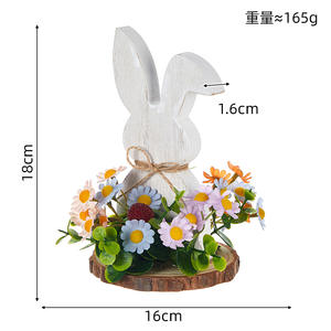ของตกแต่งกระต่ายการ์ตูนน่ารักแบบขายส่ง สำหรับแขวนประตูภายนอกบ้าน ตกแต่งโต๊ะทำงาน กระต่ายตกแต่งโต๊ะ - Product Image 5