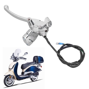 Levier de frein gauche en alliage d'aluminium, style rétro, remplacement pour GY6 150cc <span class=keywords><strong>Znen</strong></span> 150TE Vintage BMS Heritage 150cc - Product Image 6