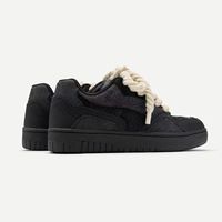 Baskets à lacets pour hommes, nouveau modèle tendance, style dreadlocks, décontractées, polyvalentes, à semelle épaisse, antidérapantes, rehaussantes