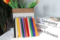 Vente en gros de bougies magiques colorées 10 pièces/boîte bougies de sorts de carillon spirituel pour bougie décorative pour la maison