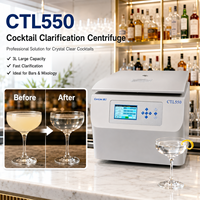 Centrífuga Profesional para Clarificación de Cócteles Cenlee CT550, Equipo de Alta Capacidad de 3000 ml para Bares, Restaurantes y Mixólogos