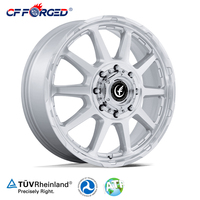 Jantes de camionnette robustes de 22 à 24 pouces, 10x225, forgées sur mesure pour Ford F-450 F-550, performance, jantes en alliage noir mat