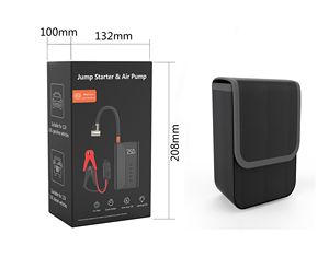 12V Máy nén khí di động nhảy khởi động với 150PSI 1000A máy bơm không khí thuận tiện giải pháp điện cho xe ô tô và các loại xe khác - Product Image 6