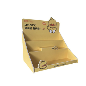 Biểu tượng tùy chỉnh cửa hàng Kệ sẵn sàng khay gấp hiển thị đứng các tông sóng carton Pop Up bán lẻ hiển thị truy cập đứng - Product Image 3