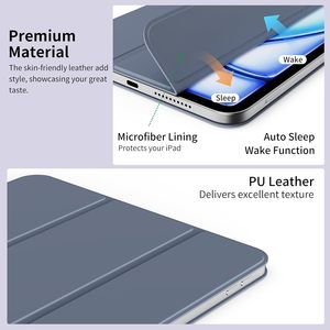 Étui <span class=keywords><strong>folio</strong></span> à trois volets avec dos magnétique puissant pour iPad Air 11 pouces M3/M2 (2025/2024)/iPad Air 5e/4e génération 10,9 pouces (2022/2020) - Product Image 6