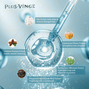 Shampooing <span class=keywords><strong>et</strong></span> après-<span class=keywords><strong>shampoing</strong></span> réparateurs anti-chute à base de collagène <span class=keywords><strong>et</strong></span> de protéines de soie, <span class=keywords><strong>pour</strong></span> <span class=keywords><strong>cheveux</strong></span> fins <span class=keywords><strong>et</strong></span> abîmés, vente en gros d'usine - Product Image 2