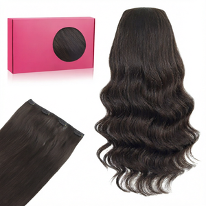 Extensions de cheveux humains vierges vietnamiens, ondulés, pour tressage, tissage invisible sans nœuds, mèches au crochet - Product Image 2
