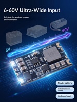 Module abaisseur de tension JHEMCU BEC, alimentation CC haute tension 60V 12V/5V 5A à courant élevé pour drones de course FPV