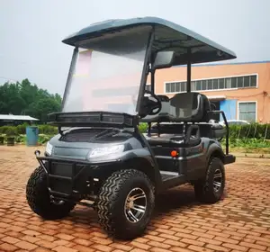 Sharefer nuovo design mini golf cart elettrici carrelli da golf a 4 posti elettrici con batteria al litio da 60V