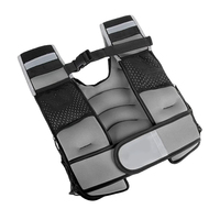 Gilet de course amovible avec sangle de fitness pour l'entraînement physique Pull-ups Squats Sandbag Workout Gear