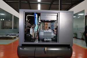 Tiếng ồn thấp 10HP 15HP 20HP 30HP 8bar 16 bar 20 bar Máy nén khí trục vít di động để cắt laser và máy cắt Plasma CNC - Product Image 6