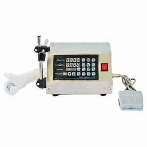 Machine de remplissage de bouteilles en plastique rondes <span class=keywords><strong>à</strong></span> tête unique semi-automatique <span class=keywords><strong>à</strong></span> commande numérique GFK-160 pour les petites entreprises <span class=keywords><strong>à</strong></span> bas prix - Product Image 2