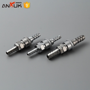 PH 20 30 40 tipo europeo Air Line in acciaio accoppiatore rapido <span class=keywords><strong>One</strong></span> <span class=keywords><strong>Touch</strong></span> raccordo pneumatico - Product Image 2