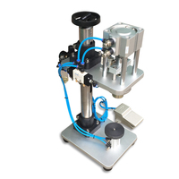 Machine à sertir pneumatique polyvalente pour bouchons de parfum, adaptée aux bouteilles de 13 mm, 15 mm, 18 mm, 20 mm