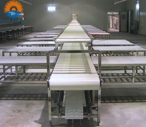 Table d'abattage et équipement de découpe de viande en acier inoxydable ZBHT pour abattoir - Product Image 2