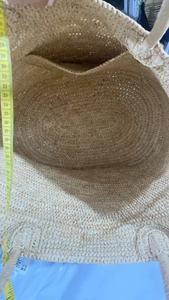 Bolso de Mano de Rafia Tejida a Crochet de Alta Calidad para Mujer, Primavera-Verano, Casual, Abierto, para Vacaciones al Aire Libre - Product Image 6
