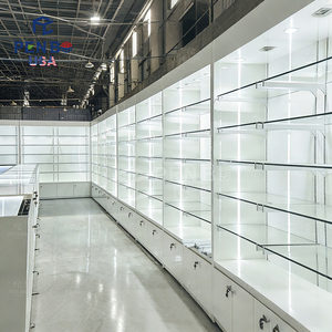 Vitrina de Vidrio PENBO de Alta Calidad para Exhibición de Cigarrillos, con Estantes y Cajón, Color y Tamaño Personalizables para Tiendas de Tabaco - Product Image 3