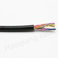 Câble de commande multi-conducteurs ultra-flexible en PVC avec gaine isolante PUR pour chaînes porte-câbles, idéal pour les applications de pont roulant et de palan – Fabrication OEM