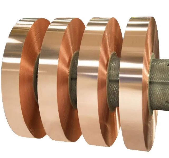 1/2H C17200 CuBe2 copper beryllium strips alloy 25 copper coil strip for lead frame