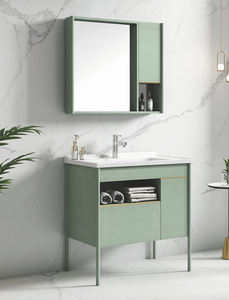 Mueble de <span class=keywords><strong>baño</strong></span> de madera contrachapada montado en la pared, gran oferta en <span class=keywords><strong>Amazon</strong></span> lavamanos - Product Image 2