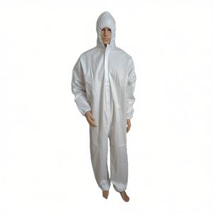 Overol Desechable de Polipropileno Ttake con Capucha para Protección y Seguridad, Talla L - Product Image 2