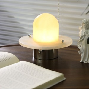 Marble Table <b>Lamp</b> E27 <b>LED</b> 220V Switch Control Eye Caring Night <b>Light</b> For Living Room Bedroom Bedside Decoration - Product Image 4