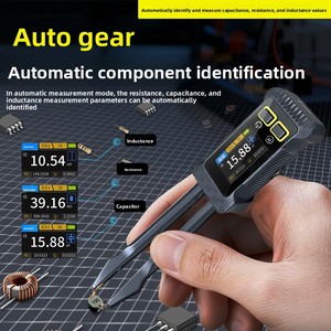 Pince de mesure LCR JD-1795 pour composants CMS à mesure directe avec détection intelligente des valeurs de résistance, capacité et inductance - Product Image 2