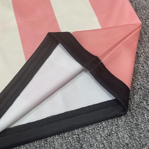 थोक रेट्रो स्ट्रीटवियर बॉक्सी फुटबॉल शर्ट कस्टम ओवरसाइज महिला जर्सी फसल शीर्ष - Product Image 6