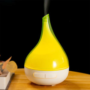 Humidificador ultrasónico Yx-444, difusor de aceites esenciales de 0,5 l, purificador de aire para uso en el hogar, oficina, escritorio, color amarillo - Product Image 1