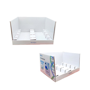 กล่องกระดาษลูกฟูกสำหรับโปรโมชั่นร้านค้าหวานกล่องดิสเพลย์แบบปรับแต่งได้ - Product Image 1