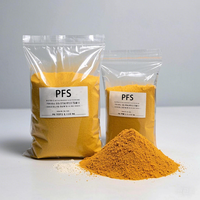 Sulfate polyferrique PFS directement de l'usine pour agent de clarification des eaux usées industrielles