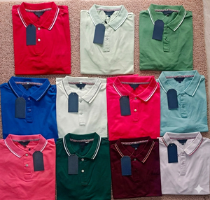 Lote al por mayor de polos originales para hombre de alta calidad en una variedad de colores y estilos, 100% limpios y nuevos. - Product Image 1