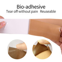 Xinqi Cinta Adhesiva Reutilizable para Soporte y Levantamiento de Senos, con Pegamento Biodegradable, Impermeable, Estilo Sexy, Desechable, Transpirable, Efecto Push-Up, ¡Gran Venta!