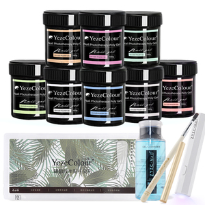 جل بناء الأظافر الأكريليك الصلب طويل الأمد لتقوية وتشكيل الأظافر 100 جرام - Product Image 1