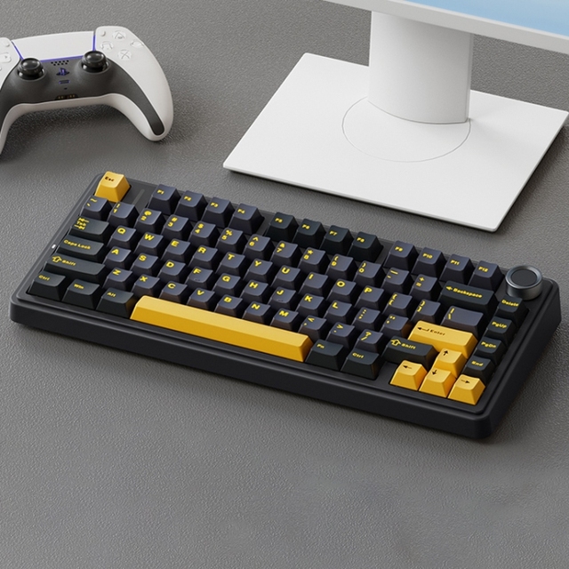 80 Keys Wired/2.4G/wireless Three Model Customized RGB Mechanical Keyboard