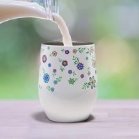 Gobelets en acier inoxydable écologiques 8oz/12oz/16oz Gobelets de sublimation de vin vierges isolés à double paroi avec couvercle