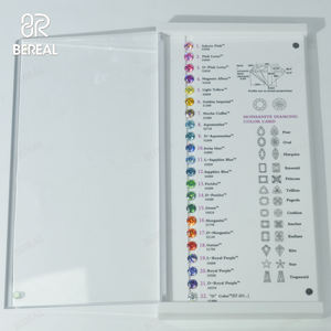 Kit de herramientas de comparación de colores de diamantes, moissanita suelta, piedras de diamantes, tabla de claridad de colores para joyería - Product Image 1