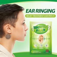 Patch apaisant pour la santé des oreilles, formule à base de plantes, dispositif médical de classe II de haute qualité, 12 autocollants/paquet pour les acouphènes et les bourdonnements d'oreilles