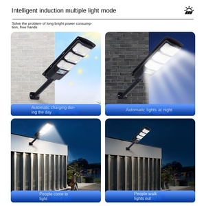 ไฟถนนโซลาร์เซลล์ LED ได้รับการรับรองมาตรฐาน CE พร้อมรีโมทคอนโทรล 4100K/6000K ตัวเรือนอะลูมิเนียมอัลลอยด์ แผงโซลาร์เซลล์แบบโมโนไซริคอน ติดตั้งบนผนัง รับประกัน 10 ปี - Product Image 5