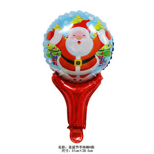 Yeni varış noel balon tutan sopa noel dekorasyon folyo helyum Globos balonlar çocuk oyuncakları - Product Image 3