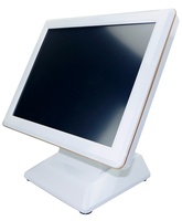 15 inç 5 kablolu rezistif dokunmatik ekran Epos sistemi Pos terminali bilgisayar Windows Poe dokunmatik ekran