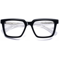 Monture de lunettes rectangulaire classique Elan Optical YB7211 à prix abordable, unisexe, en acétate, sans peinture, livraison directe d'usine