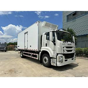 GIGA 10 Ton Refrigerador Camión 4x2 Nuevo Refrigerado <span class=keywords><strong>Con</strong></span> <span class=keywords><strong>Plataforma</strong></span> De Elevación Hidráulica Trasera - Product Image 3