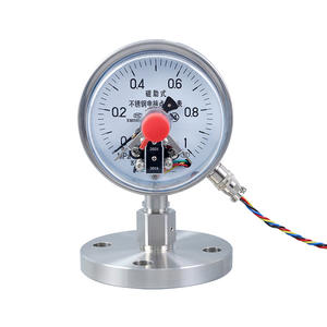 Ytpxc 100bf เกจวัดแรงดันแบบไดอะแฟรมสแตนเลสสตีล ขนาด 100 มม. ความแม่นยำ 1.6 พร้อมการเชื่อมต่อแบบเกลียว - Product Image 1