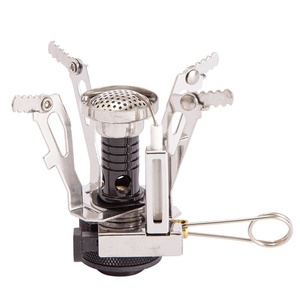 Réchaud à gaz compact en acier pour l'extérieur avec allumage électronique, cuisinière au butane portable pour le camping, le pique-nique, réchaud à gaz portable à 4 brûleurs - Product Image 5