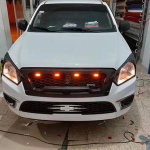Accesorios para Automóviles Todoterreno, Rejilla Delantera Negra para Parachoques con Luz LED para Ford, Accesorios para Rejilla 2015 2016 2022 2023 - Product Image 4