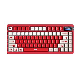 Teclado Mecánico Inalámbrico AULA NOVA75 75% Tri-Modo, Montaje Gasket, Interruptores Intercambiables en Caliente, RGB, para Juegos, con Pantalla Inteligente de 1.14 Pulgadas - Product Image 1