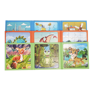 Vente en gros de puzzles magnétiques personnalisés pour enfants 12-20 pièces livres de puzzles <span class=keywords><strong>dinosaures</strong></span> animaux de la forêt puzzle magnétique pour enfants - Product Image 4